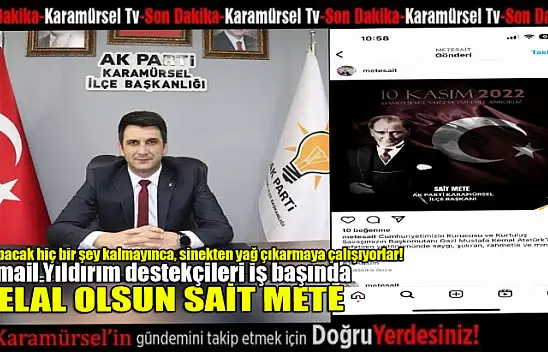 Sait Mete için yazılacak hiç bir şey bulamadılar! Bakın ne yaptılar!