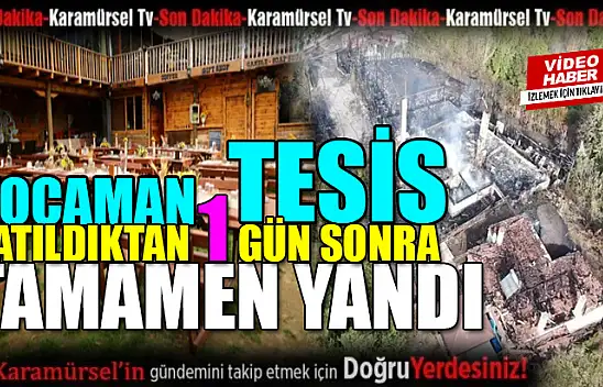 Satıştan Bir Gün Sonra Küle Döndü