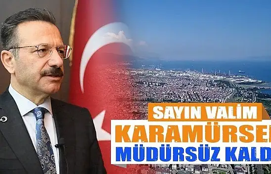 SAYIN VALİM, KARAMÜRSEL EMNİYET MÜDÜRSÜZ KALDI !
