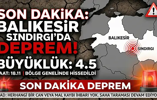 Şiddetli deprem ile sarsıldık!