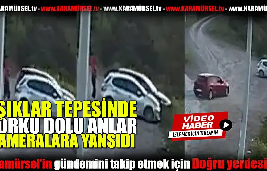 Şok Kazanın Anları Güvenlik Kamerasında!