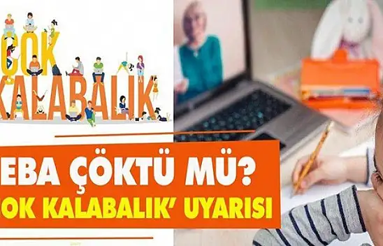 Son dakika! EBA çöktü 'Çok kalabalık' uyarısı