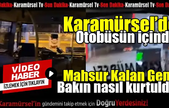 Son Durak Şaşkınlık: Genç, Otobüste Tek Başına Kaldı