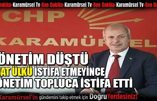 Suat Ülkü istifa etmeyince yönetim komple istifa etti!