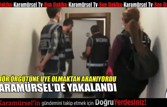 Terör örgütüne üye olmaktan aranan şahıs yakalandı