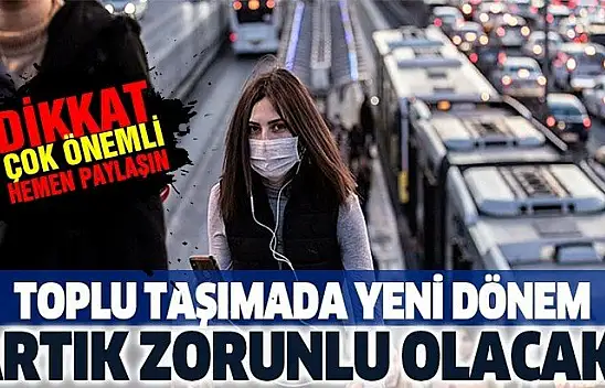 Toplu taşımada yeni dönem! HES kodu zorunlu oldu