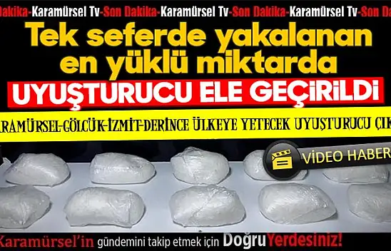 Türkiye'ye yetecek uyuşturucu yakalandı