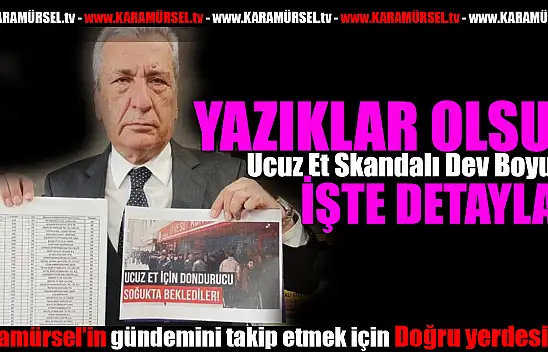 Ucuz Et Skandalı Dev Boyutta!