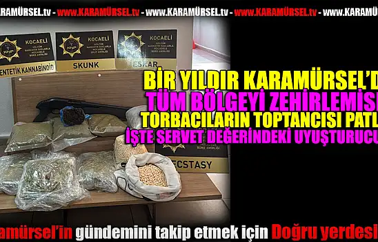 Uyuşturucu toptancısına büyük vurgun!