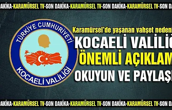 Yaşanan köpek katliamları sonrası, Kocaeli valiliğinden açıklama