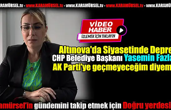 Yasemin Fazlaca, AK Partiye geçmeyeceğim diyemedi!