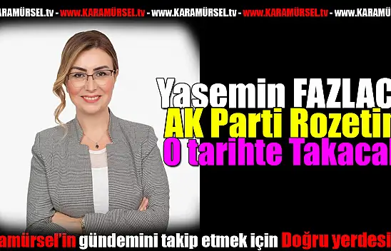 Yasemin Fazlaca rozeti o tarihte takacak!
