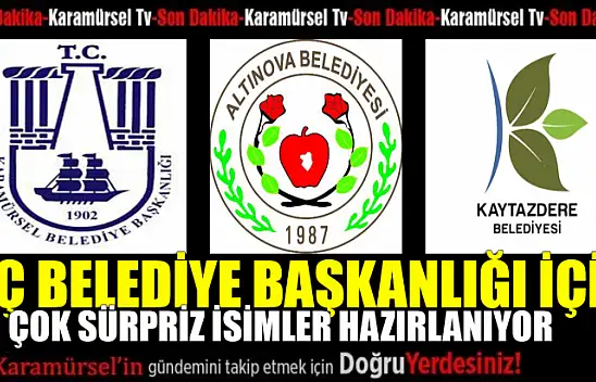 Yerel seçimler yaklaşıyor, sürpriz başkanlar sahneye çıkıyor