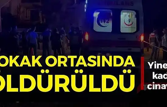 Yine bir kadın cinayeti!