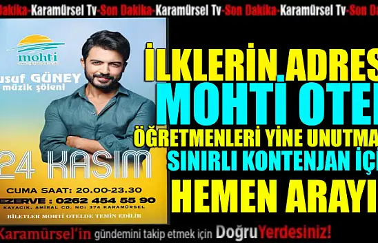 Yusuf Güney Karamürsel'e geliyor