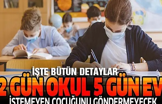Yüz yüze eğitim başlıyor! Çocuğunu okula göndermek istemeyenler ne yapacak?