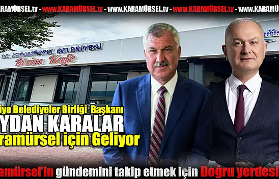 Zeydan Karalar, Karamürsel İçin Geliyor