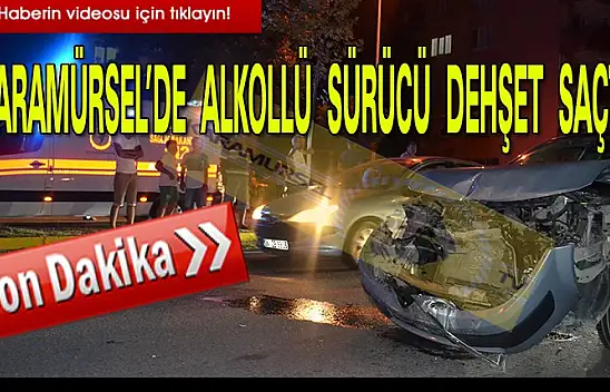 ALKOLLÜ SÜRÜCÜ KARAMÜRSEL'DE FACİADAN DÖNDÜ