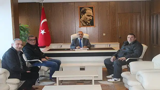 Ahmet Taşçıdan Karamürsel Kaymakamı Narinoğluna  Ziyaret