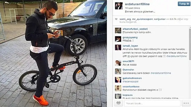 Arda'nın 'Ekmek Almaya Giderken' Notuyla Paylaştığı Fotoğraf Olay Oldu