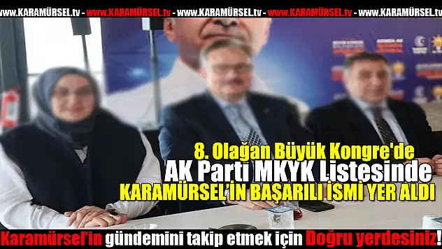 AK Parti MKYK Listesinde Kocaeli'den İsimler Yer Aldı