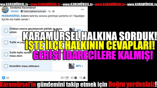 Anket Sonuçları Belli Oldu: Gözler Yetkililerde!