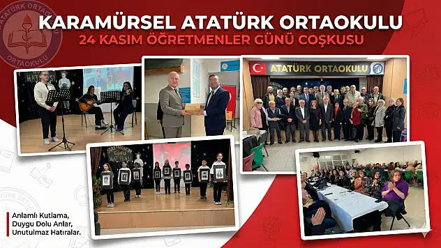 Atatürk Ortaokulu'nda Anlamlı Kutlama