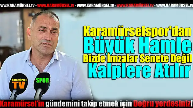 Başkan Başaran bizde 'İmzalar Senete Değil, Kalplere Atılır!'