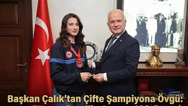 Başkan Çalık'tan Çifte Şampiyona Övgü: 'Karamürsel'in Gururu Oldu'