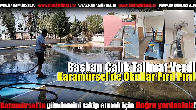 Başkan Çalık'tan Temizlik ve Bakım Hamlesi