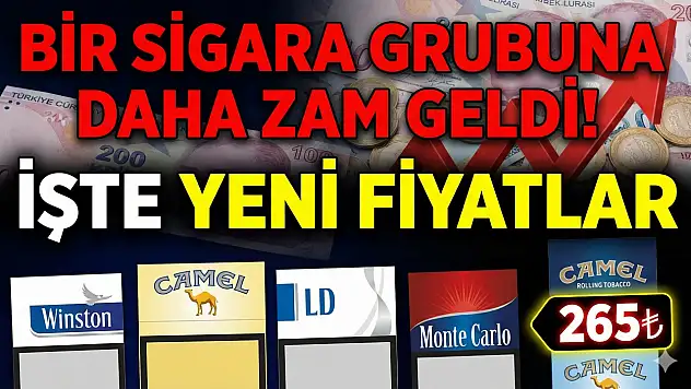 Bir Sigara Grubuna Daha Zam Geldi!