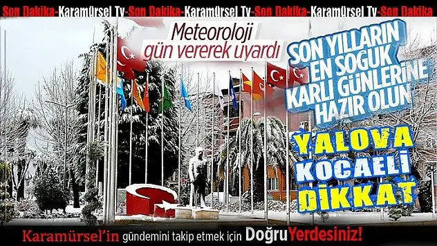Bölgemizde yoğun kar yağışı bekliyor!