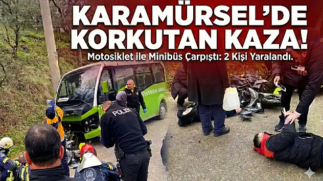 Çamçukur Yolunda Korkutan Kaza: 2 Yaralı!