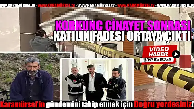 Cinayet işlemişti 'Pişman Değilim' Dedi!