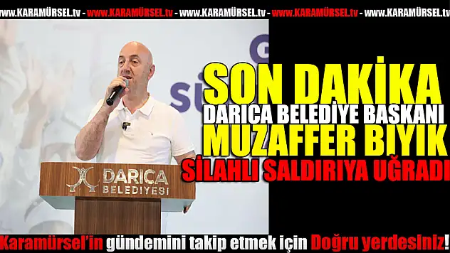 Darıca Belediyesi'nde Dehşet! Muzaffer Bıyık yaralandı!