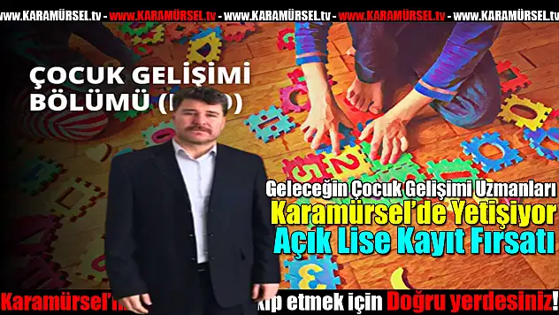 Geleceğin Çocuk Gelişimi Uzmanları Karamürsel'de Yetişiyor!