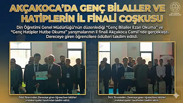 Genç Bilaller ve Genç Hatipler İl Finali