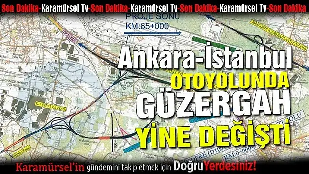Güney Marmara Otoyolu nereden geçiyor işte haritalar
