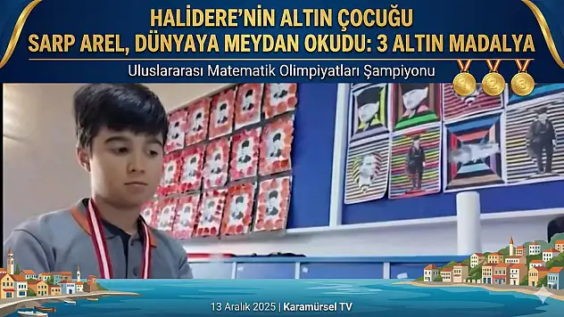 Halıdere'nin Altın Çocuğu Sarp Arel, Dünyaya Meydan Okudu