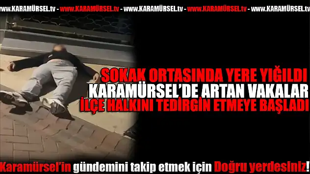 HAREKETSİZ YATAN KİŞİ VATANDAŞLARI TEDİRGİN ETTİ