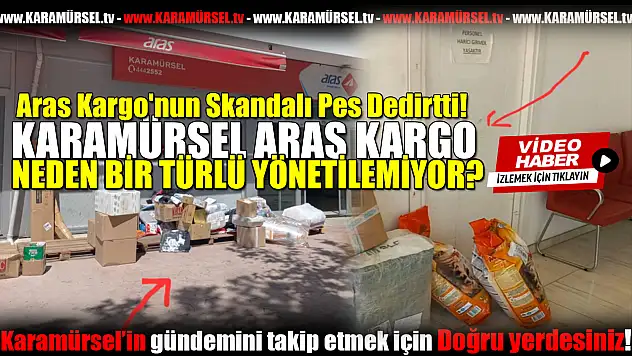Karamürsel Aras Kargo'nun Skandalı Pes Dedirtti!