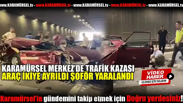 Karamürsel D-100 Karayolu'nda Korkutan Kaza