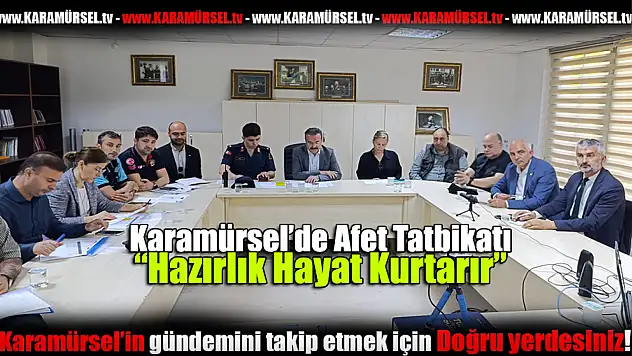 Karamürsel'de Afet Tatbikatı: 'Hazırlık Hayat Kurtarır'
