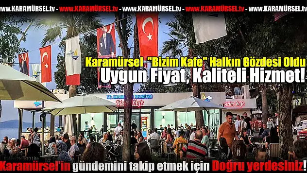 Karamürsel'de 'Bizim Kafe' Halkın Gözdesi Oldu