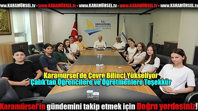 Karamürsel'de Çevre Bilinci Yükseliyor