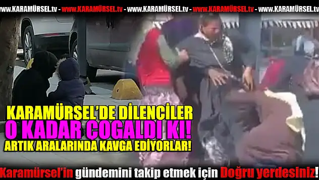Karamürsel'de Dilencilik Sorunu gün geçtikçe büyüyor!