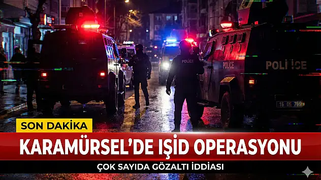 Karamürsel'de IŞİD Operasyonu!