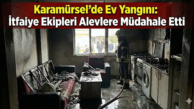 Karamürsel'de Korkutan Yangın!