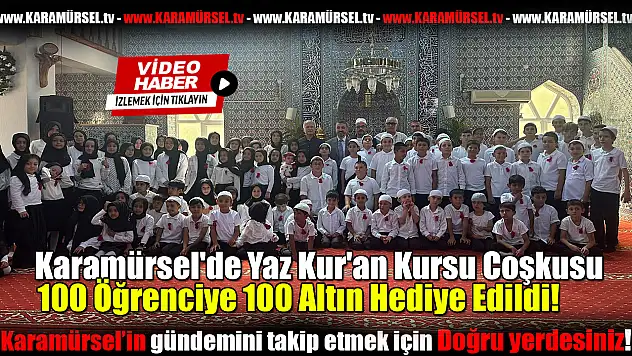 Karamürsel'de Yaz Kur'an Kursu Coşkusu