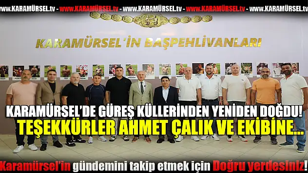 Karamürsel'de yıllar sonra güreş küllerinden yeniden doğdu!